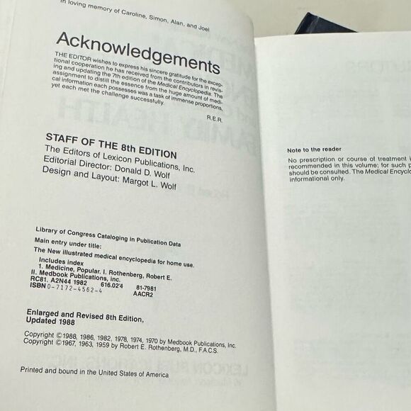 The New Illustrated Medical Encyclopedia And Guide To Family Health Complete Set - Picture 6 of 7